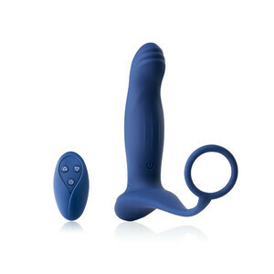 Cock Ring Attached Anal Vibrator
