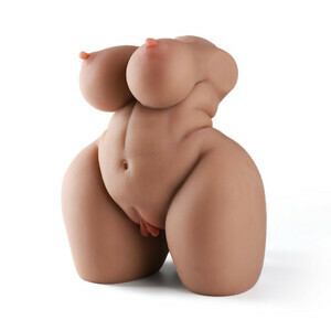 Bestvibe 17.6 lbs Butterfly Labia Brown Chubby Sex Doll