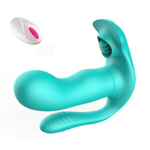 Bestvibe 3 in 1 Anal Vibrator Butt Plug With 9 Frequency Vibration 