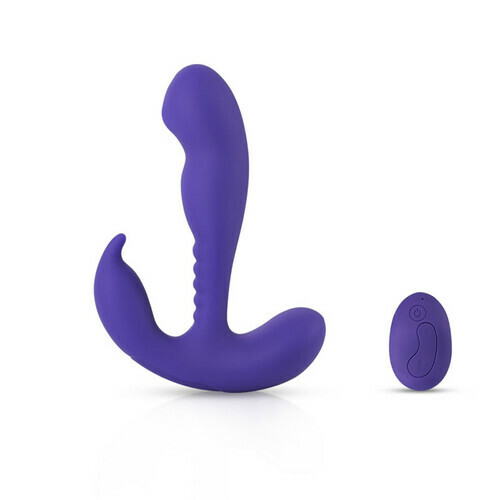 Wireless Remote Control 2 Functions 2-Motor Prostate Vibrator