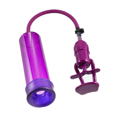Bestvibe - Purple Penis Enlargement Pump with Trigger Purple Chamber Tight Seal