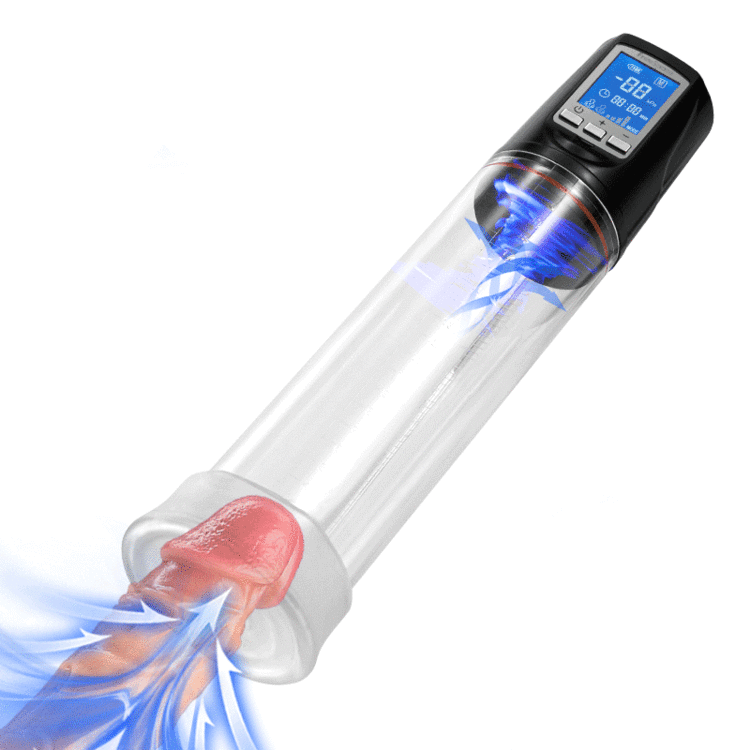  Typhoon Automatic 2 Suction Modes Vacuum Penis Pump LCD