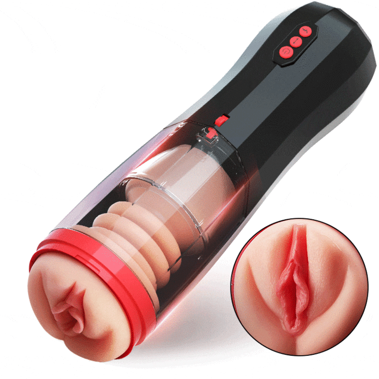 Roka - Lifelike Automatic 5 Thrusting 10 Vibrating Vocable Masturbation Cup
