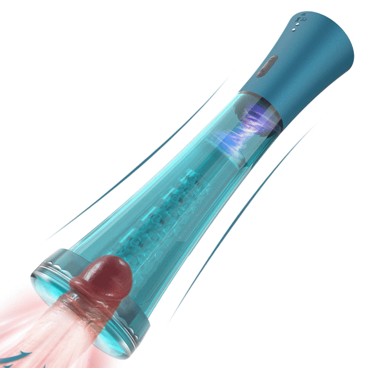 Hourglass King - 3 Vacuum Suction Potent Erectile Enhancer Penis Pump