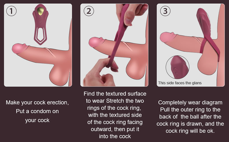 Putting On A Cock Ring
