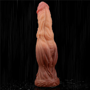 Lovetoy 10 inch Dual-Layered Silicone Nature Huge Dildo