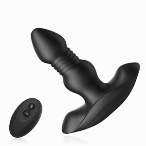 HALE 3 Thrusting 10 Vibrations Anal Plug With Remote Controller