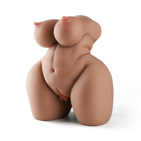 17.6Lb Butterfly Labia Brown Chubby Sex Doll