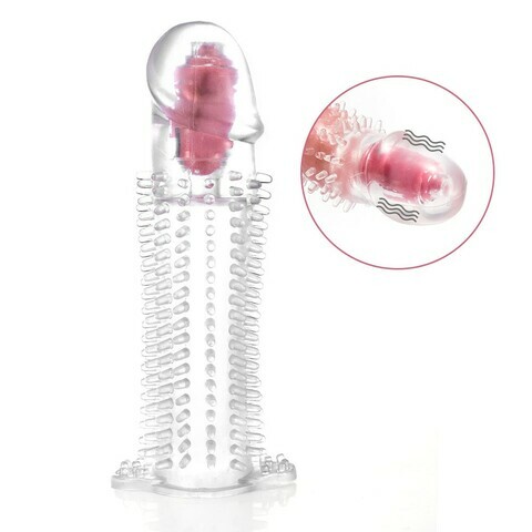 4 Inch Silicone Pen Penis Extension Sleeve
