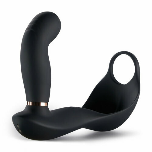 WILDER 7X7 Vibrating & Pulsating Balls& Heating Teasing Butt Plug with Cock Ring
