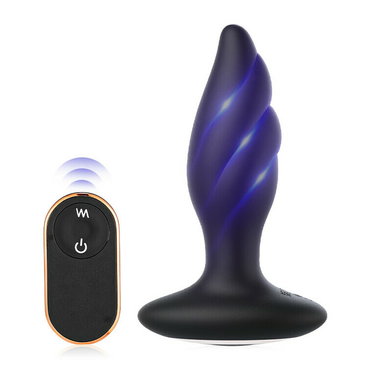 Bestvibe Large Size 9 Vibration Anal Vibrator Butt Plug